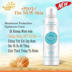Xịt Chống Nắng White Body The New Skin - Xit Chong Nang White Body The New Skin